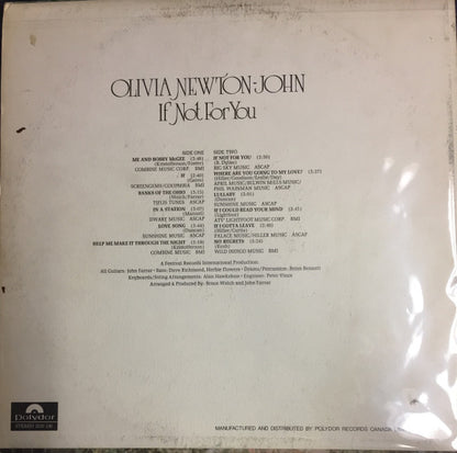 Olivia Newton-John : If Not For You (LP, Album)