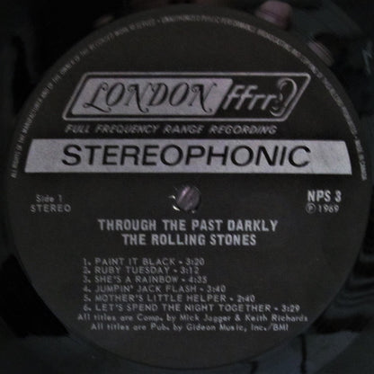 The Rolling Stones : Through The Past, Darkly (Big Hits Vol. 2) (LP, Comp, Bla)