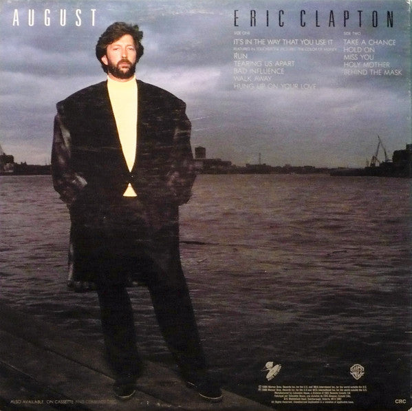 Eric Clapton : August (LP, Album, Club, Gat)