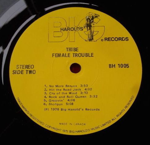 Tribe (3) : Female Trouble (LP, Album)