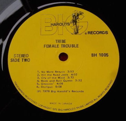 Tribe (3) : Female Trouble (LP, Album)