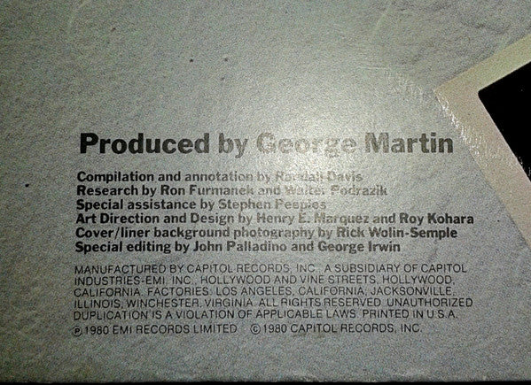 The Beatles : Rarities (LP, Comp, Mono, 2nd)