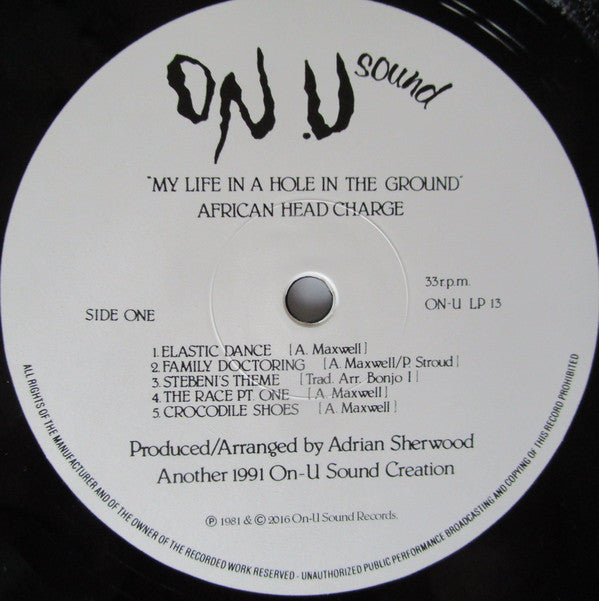African Head Charge : My Life In A Hole In The Ground (LP, Album, RE, RM)