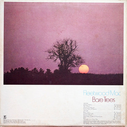 Fleetwood Mac : Bare Trees (LP, Album, RE, Win)