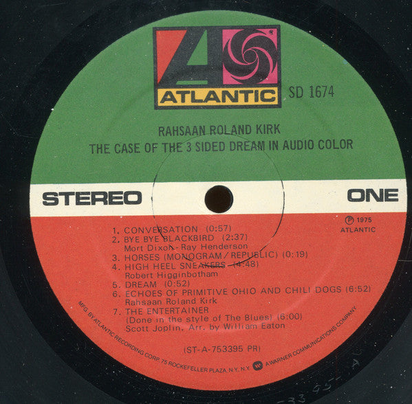 Rahsaan Roland Kirk* : The Case Of The 3 Sided Dream In Audio Color (2xLP, Album, PR )