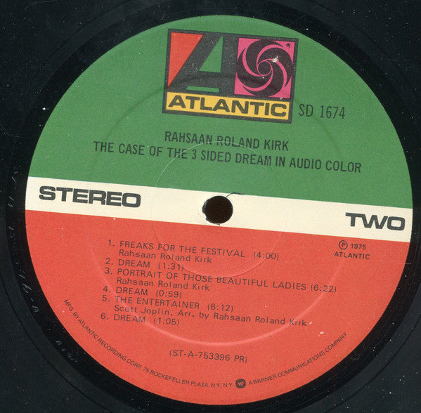 Rahsaan Roland Kirk* : The Case Of The 3 Sided Dream In Audio Color (2xLP, Album, PR )