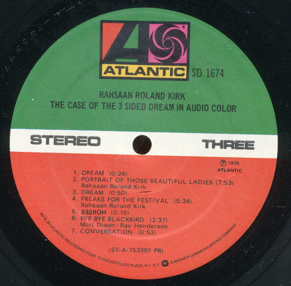 Rahsaan Roland Kirk* : The Case Of The 3 Sided Dream In Audio Color (2xLP, Album, PR )