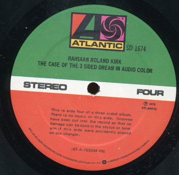 Rahsaan Roland Kirk* : The Case Of The 3 Sided Dream In Audio Color (2xLP, Album, PR )