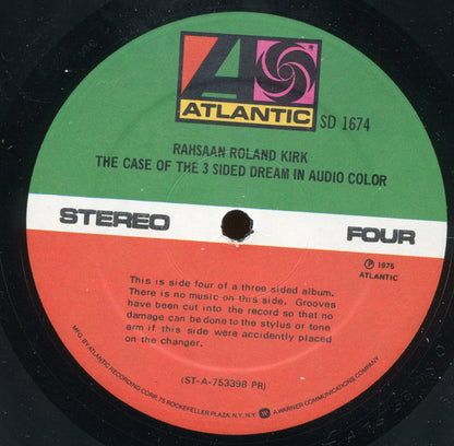 Rahsaan Roland Kirk* : The Case Of The 3 Sided Dream In Audio Color (2xLP, Album, PR )