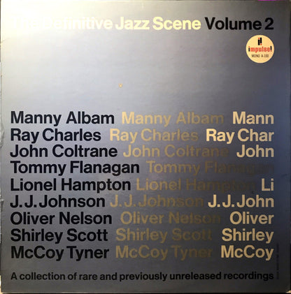 Various : The Definitive Jazz Scene Volume 2 (LP, Comp, Mono)