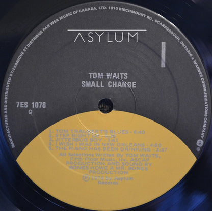 Tom Waits : Small Change (LP, Album, RE)