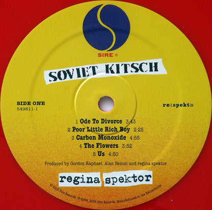 Regina Spektor : Soviet Kitsch (LP, Album, RSD, Ltd, RE, Red + 7", Single, Ltd, La)