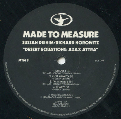 Sussan Deyhim & Richard Horowitz : Desert Equations: Azax Attra (LP, Album)