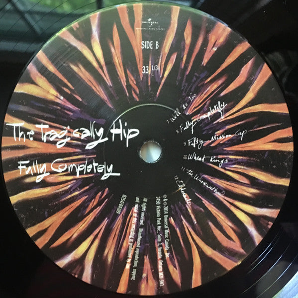 The Tragically Hip : Fully Completely (LP, Album, RE, RM, Gat)