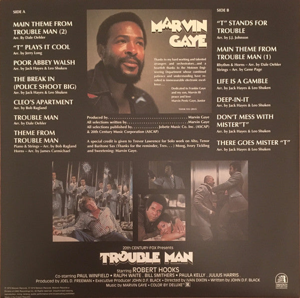 Marvin Gaye : Trouble Man (LP, Album, Ltd, RE, 180)