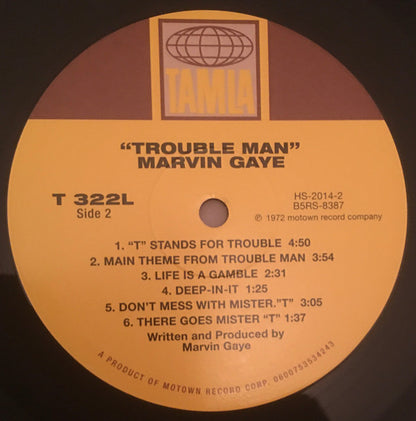 Marvin Gaye : Trouble Man (LP, Album, Ltd, RE, 180)