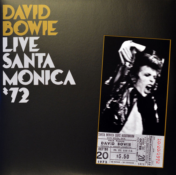 David Bowie : Live Santa Monica '72 (2xLP, Album, RE)
