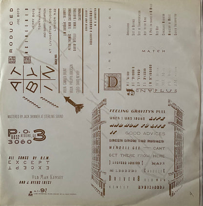 R.E.M. : Fables Of The Reconstruction (LP, Album, Club)
