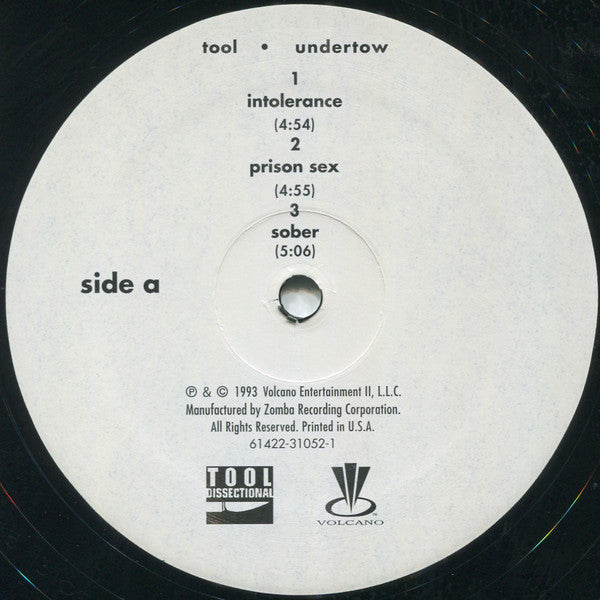 Tool (2) : Undertow (2xLP, Album, RE)