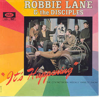 Robbie Lane & The Disciples : It's Happening (LP, Album, Mono)
