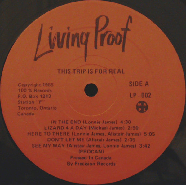 Living Proof (7) : This Trip Is For Real (LP, Album)
