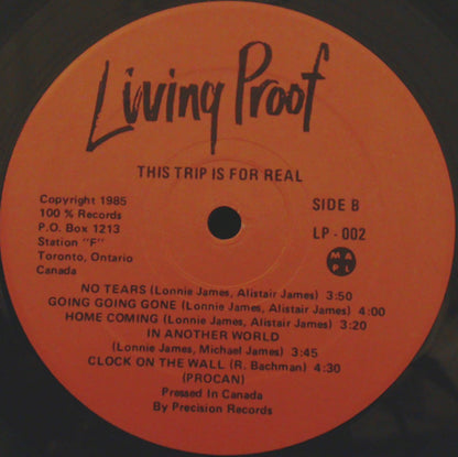 Living Proof (7) : This Trip Is For Real (LP, Album)