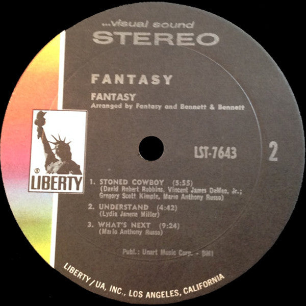 Fantasy (14) : Fantasy (LP, Album, Gat)
