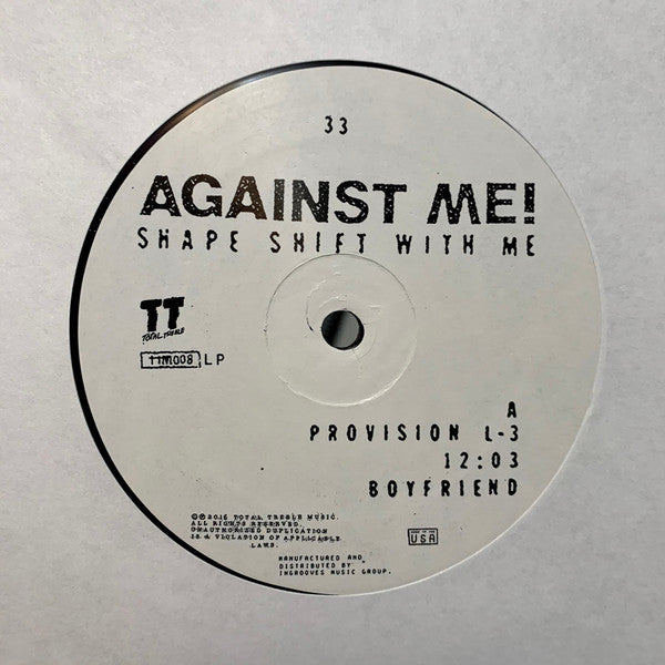 Against Me! : Shape Shift With Me (2xLP, Album, Ltd, Ran)
