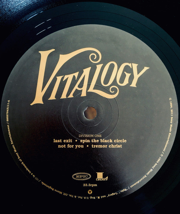 Pearl Jam : Vitalogy (2xLP, Album, RE, RM, 180)