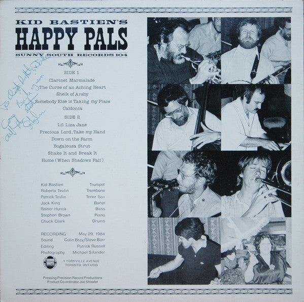 Kid Bastien : Kid Bastien's Happy Pals (LP, Album)