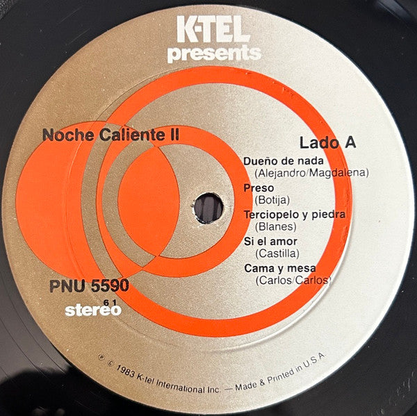 Noche Caliente : Noche Caliente II  (LP, Album)