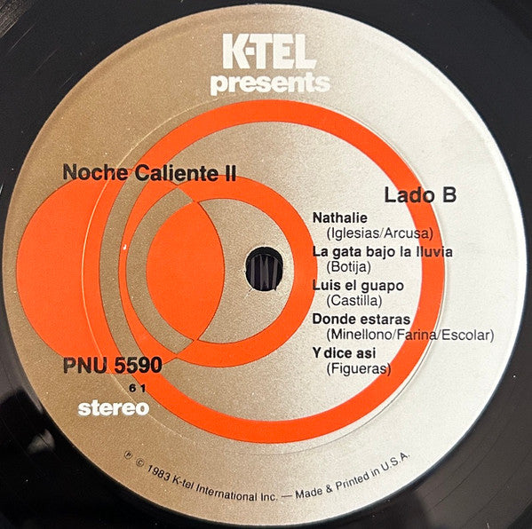 Noche Caliente : Noche Caliente II  (LP, Album)