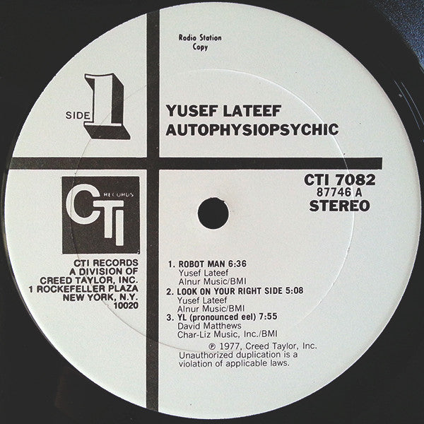 Yusef Lateef With Art Farmer : Autophysiopsychic (LP, Album, Promo)