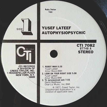 Yusef Lateef With Art Farmer : Autophysiopsychic (LP, Album, Promo)
