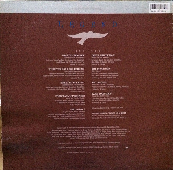 Lynyrd Skynyrd : Legend (LP, Album)