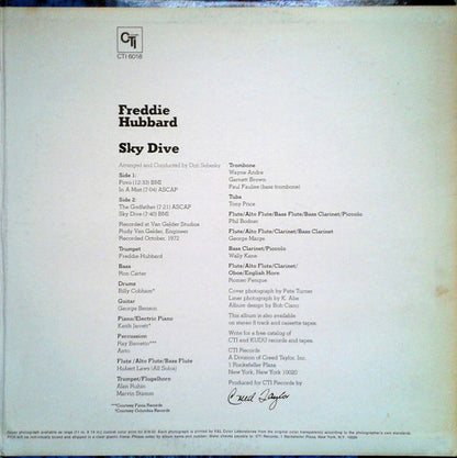 Freddie Hubbard : Sky Dive (LP, Album, Gat)