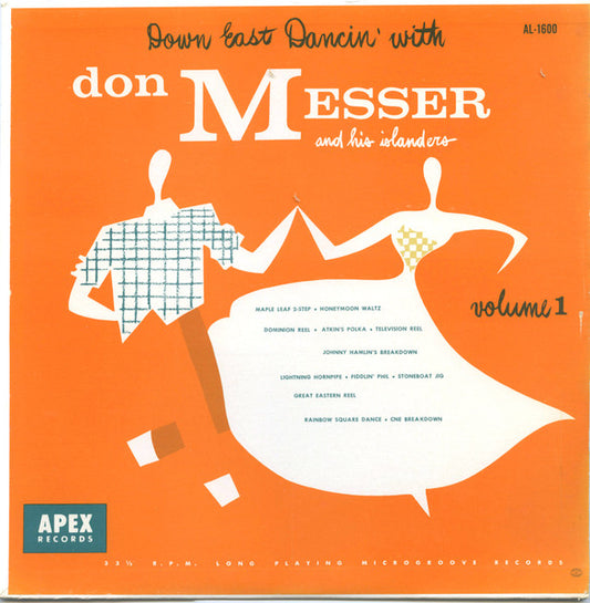 Don Messer And His Islanders : Down East Dancin' With Don Messer And His Islanders Vol. 1 (LP, Album)