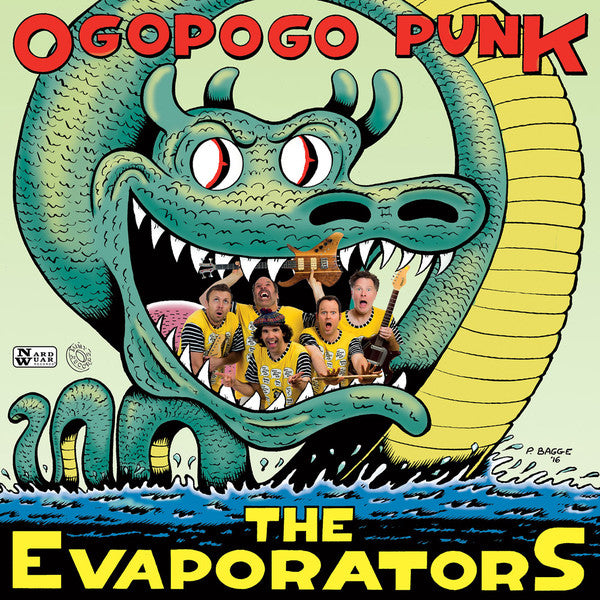 The Evaporators : Ogopogo Punk (12", Album, Yel)