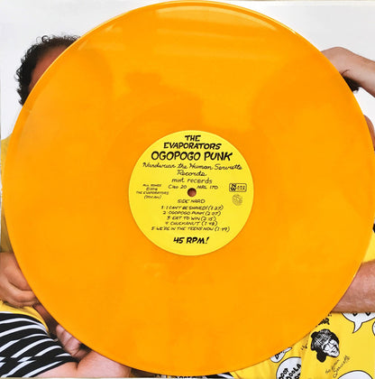 The Evaporators : Ogopogo Punk (12", Album, Yel)
