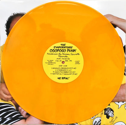 The Evaporators : Ogopogo Punk (12", Album, Yel)