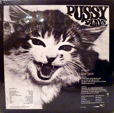 Pussy (2) : Pussy Plays (LP, Album, Ltd, RE, Cre)