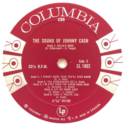 Johnny Cash : The Sound Of Johnny Cash (LP, Album, Mono)