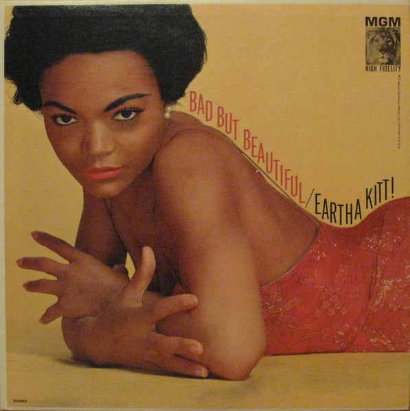 Eartha Kitt : Bad But Beautiful (LP, Album, Mono)