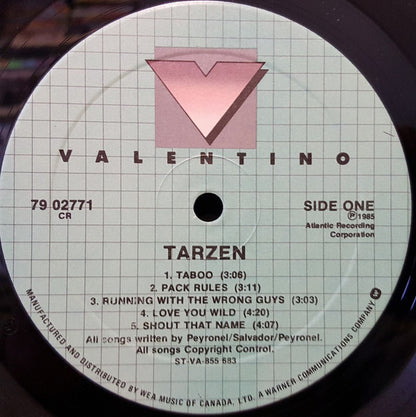 Tarzen : Tarzen (LP, Album)