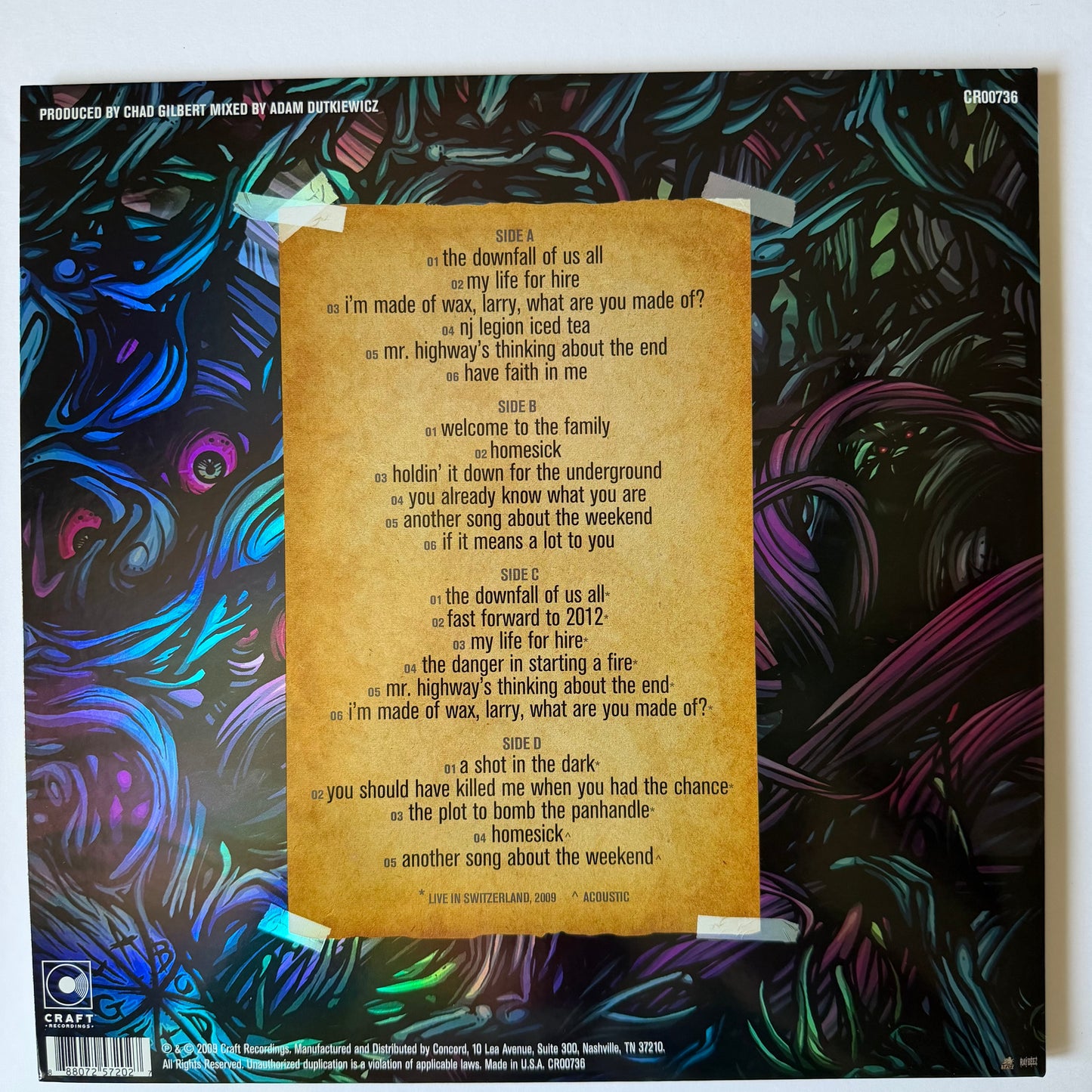 A Day To Remember – Homesick (LP) (Excellent (EX))