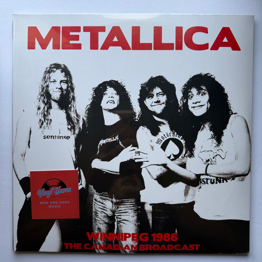 Metallica – Winnipeg 1986 The Canadian Broadcast (LP) (Mint (M))