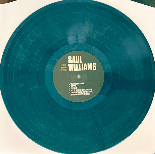 Saul Williams : Saul Williams (LP, Album, Club, Ltd, Num, RE, Gal)