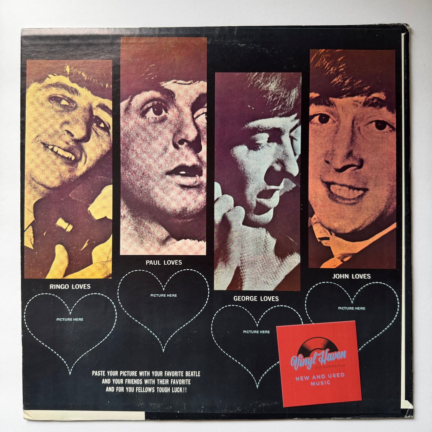 The Beatles – Songs And Pictures Of The Fabulous Beatles (LP) (Excellent (EX))